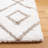 Aderita Shag Hand Tufted Performance Geometric Rug-1067437946