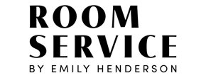 Logo Room Service By Emily Henderson