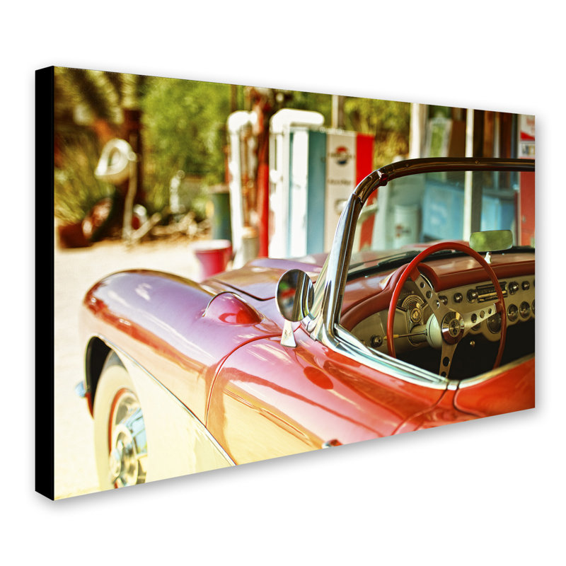 Classic Car - Reproduction de photo sur toile tendue, H 30 po x l 47 po x P 2 po