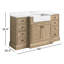 Ensemble de meuble-lavabo simple 60 po Claire-1308618399