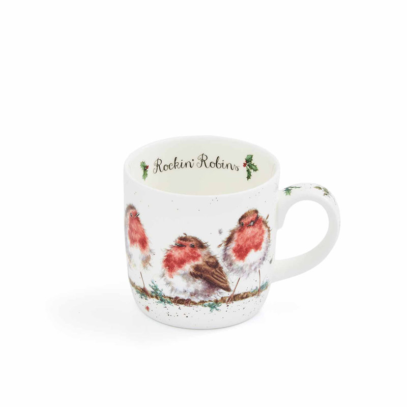 Wrendale Christmas Porcelain Coffee Mug