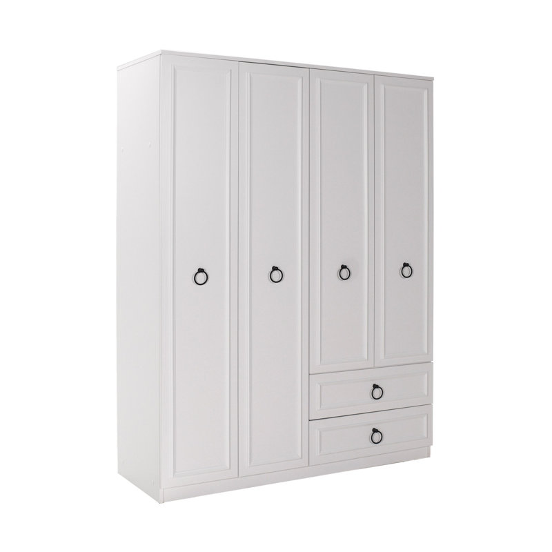 Nebras 4 Door Wardrobe