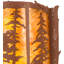 Rustic Lodge 2 - Light Flush Mounted Sconce