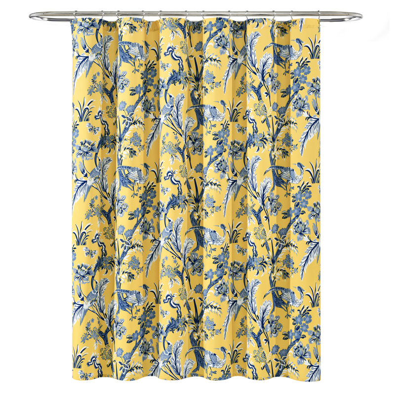 Rideau de douche Dolores, Jaune