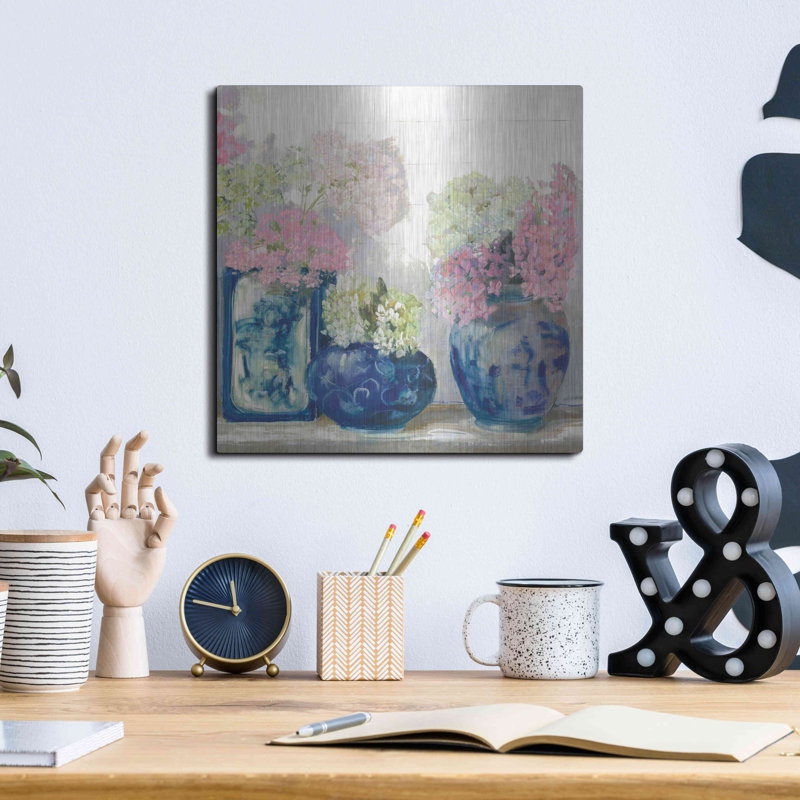 " Ladys Mantle II Bright " by Carol Rowan, 12" H x 12" W