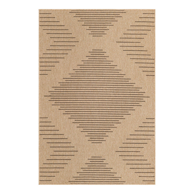Geometric Indoor Rug, Rectangle 5'5" x 8'
