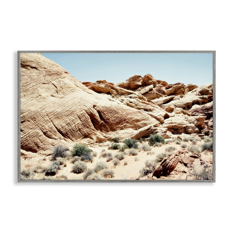 «Arid Desert Scenery», estampe numérique par Debbie O'dell, Estampe numérique Farmhouse, H 20 po x l 30 po
