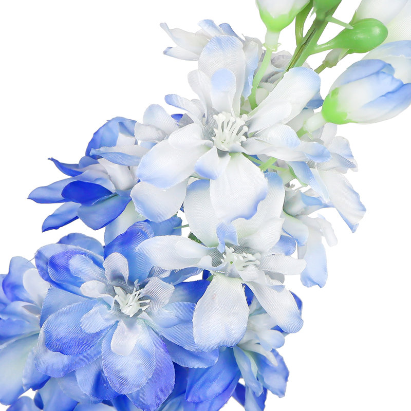 Fleur artificielle Delphinium, Bleu