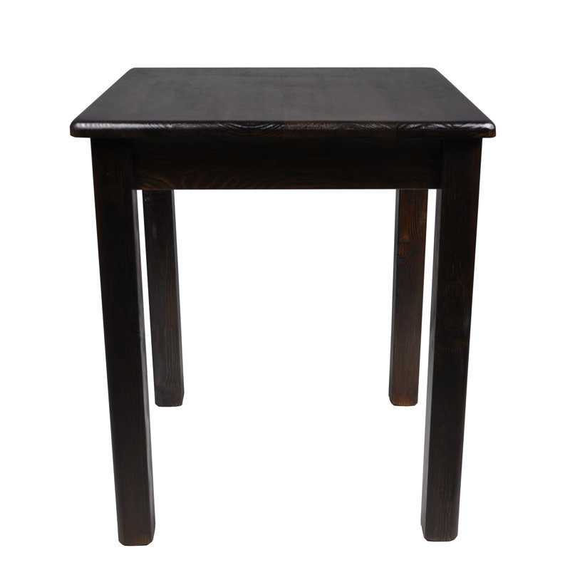 Pine Solid Wood Dining Table, Walnut