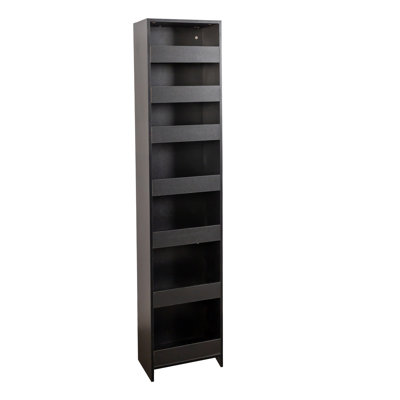 7 Tier Multi-Functional Pull-Out Multi-Tier Storage Single-Sided Open Shelf For Kitchen, Living Room & Narrow Spaces