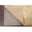 Tapis beige en laine noué à la main de conception unique 3 pi 9 po x 5 pi 10 po New Age