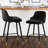Swivel Upholstered 26"/29" Counter & Bar Stool With Solid Metal Frame and Velvet Back-1125635295-1125635294