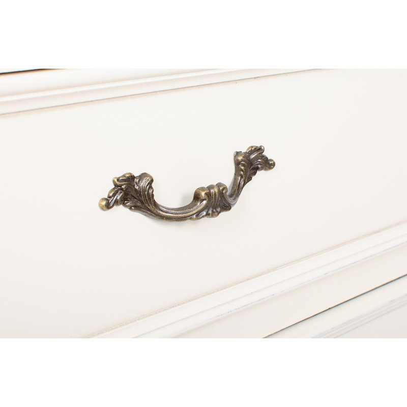 Lola Solid Wood 80cm W 3 - Drawer Chest of Drawers