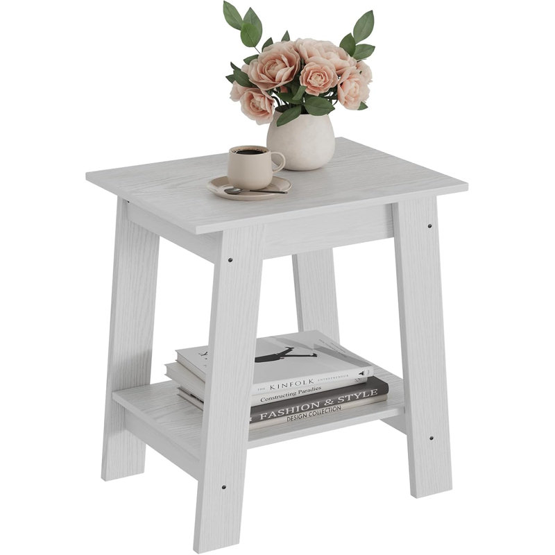 End Table, White
