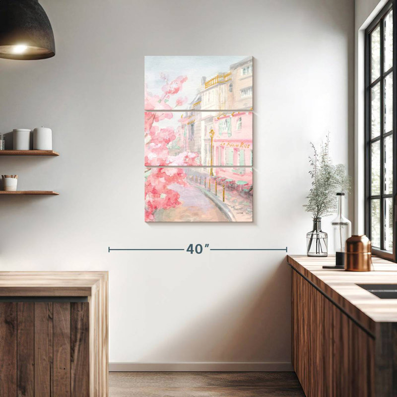Nicci Pastel Paris II, H 38 po x l 24 po