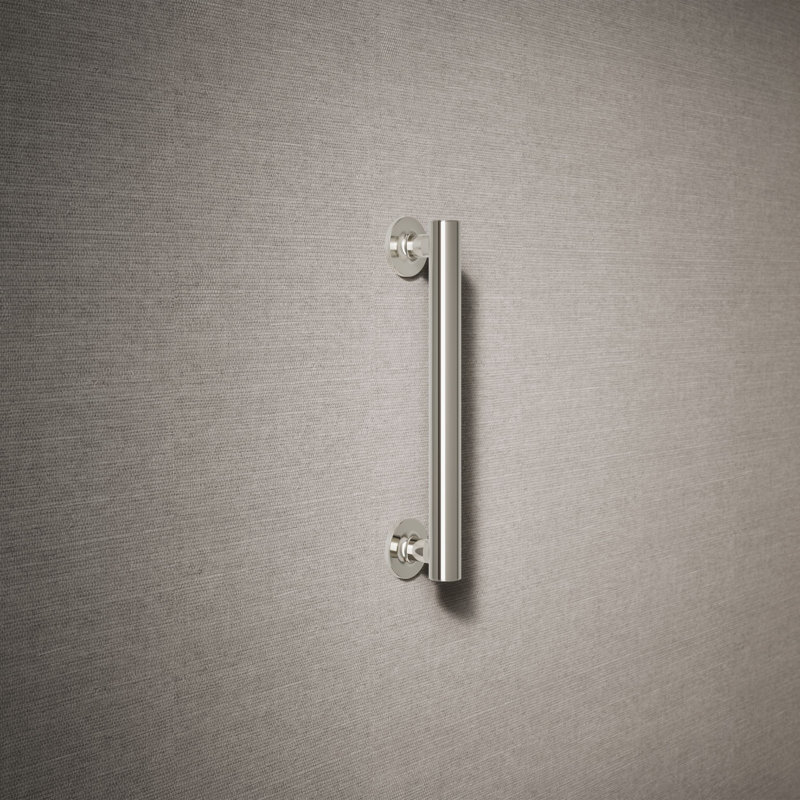 Purist Grab Bar, Vibrant Polished Nickel, 12"W