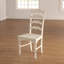 Chaise d'appoint en bois massif Prunier