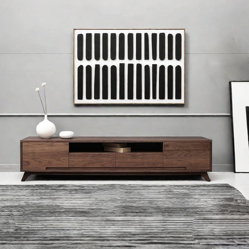 Meuble télé de salon léger et luxueux, 78.74"