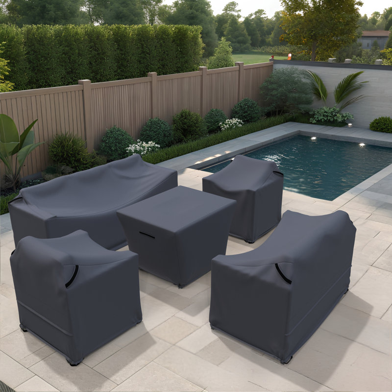 Alturas Outdoor Conversation Set Patio Furniture Group Seating Covers