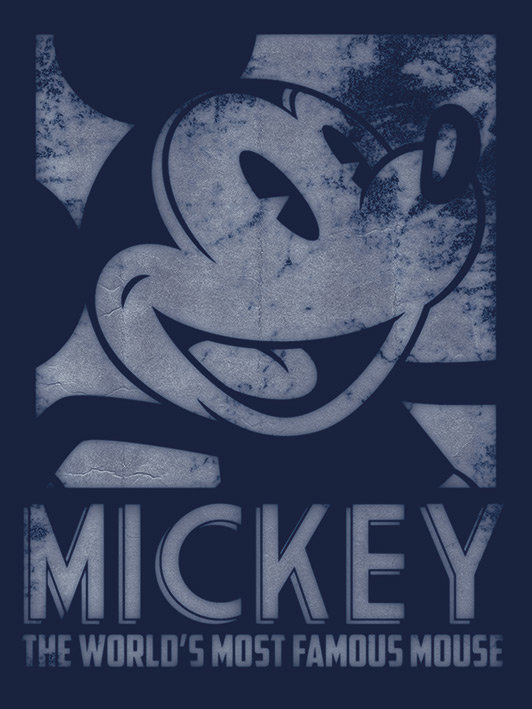 Mickey Mouse Most Famous Mouse ' Graphic Art Print on Wrapped Canvas