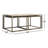 Kressley Stone Top Nesting Coffee Table