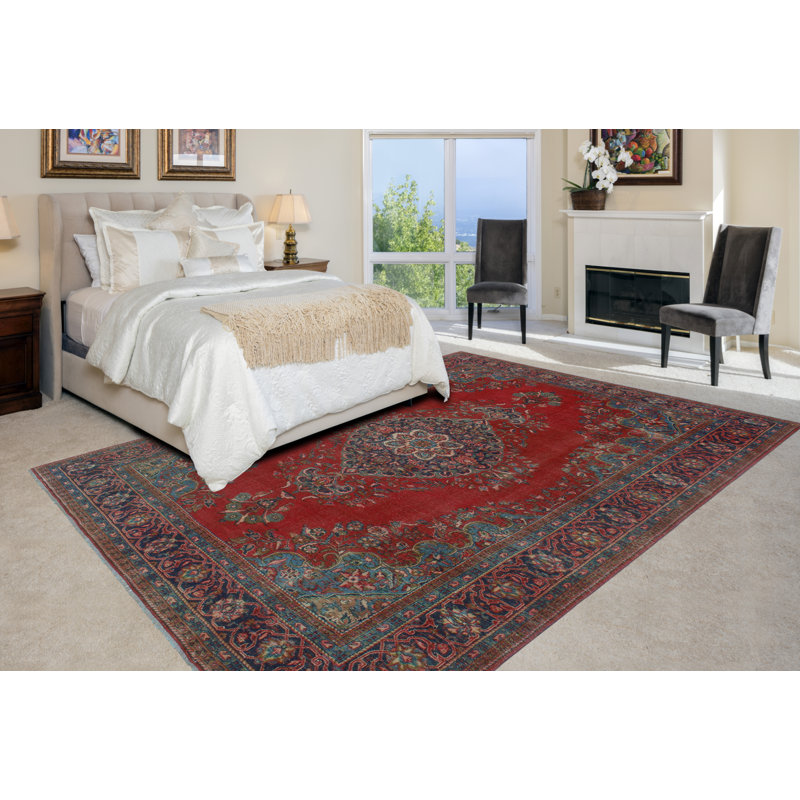 Katti One-of-a-Kind 7'5" X 11'4" 1980s Wool Area Rug in