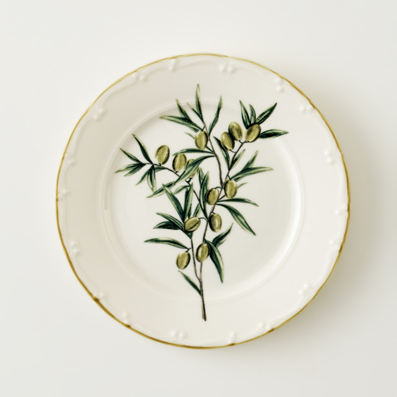 Olive Porcelain Dinner Plate