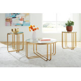 Table Loyde, ensemble de 3
