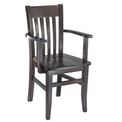Henson 18'' H Beech Solid Wood Armchair