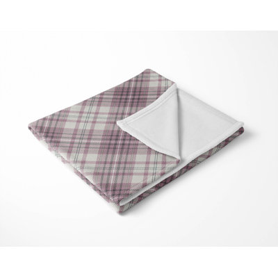 Chinny Tartan Velveteen Fleece Blanket