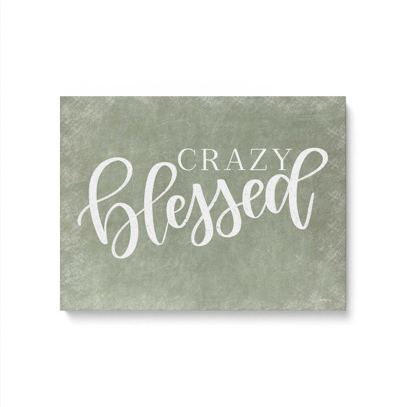 «Crazy Blessed» par Imperfect Dust, reproduction d'art, L 40 x H 30, Ne s’applique pas, Toile non encadrée