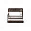Twin Over Full Rubber Wood Bunk Bed-1799608810