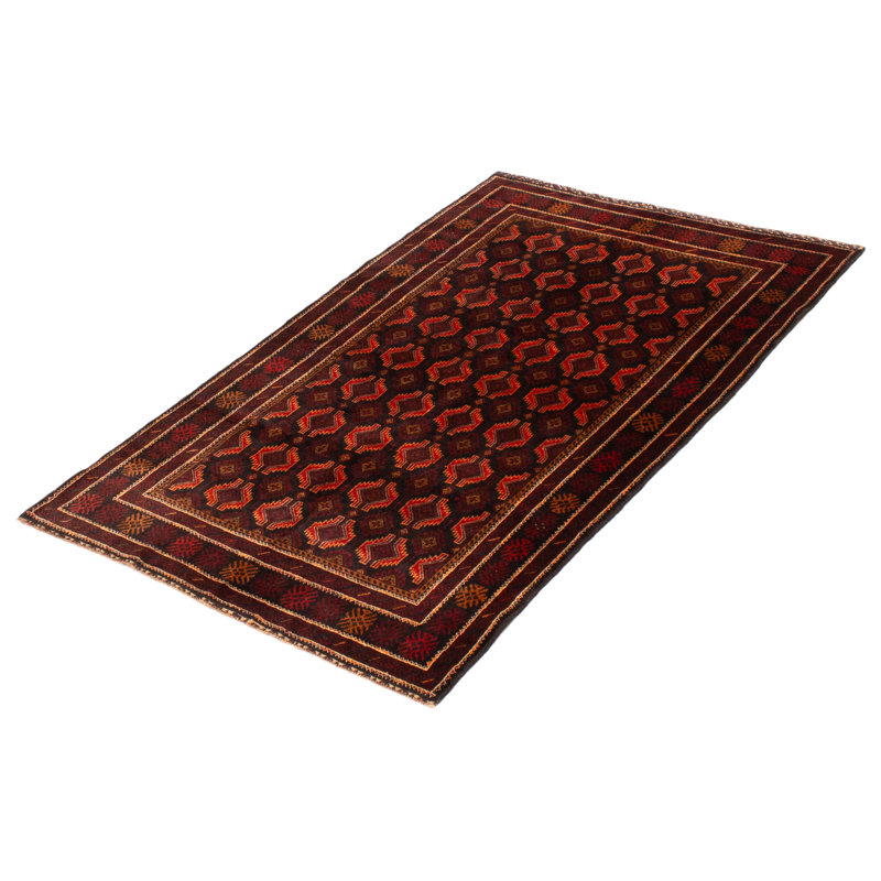 Teimani Black Rug 4'0" x 6'6"