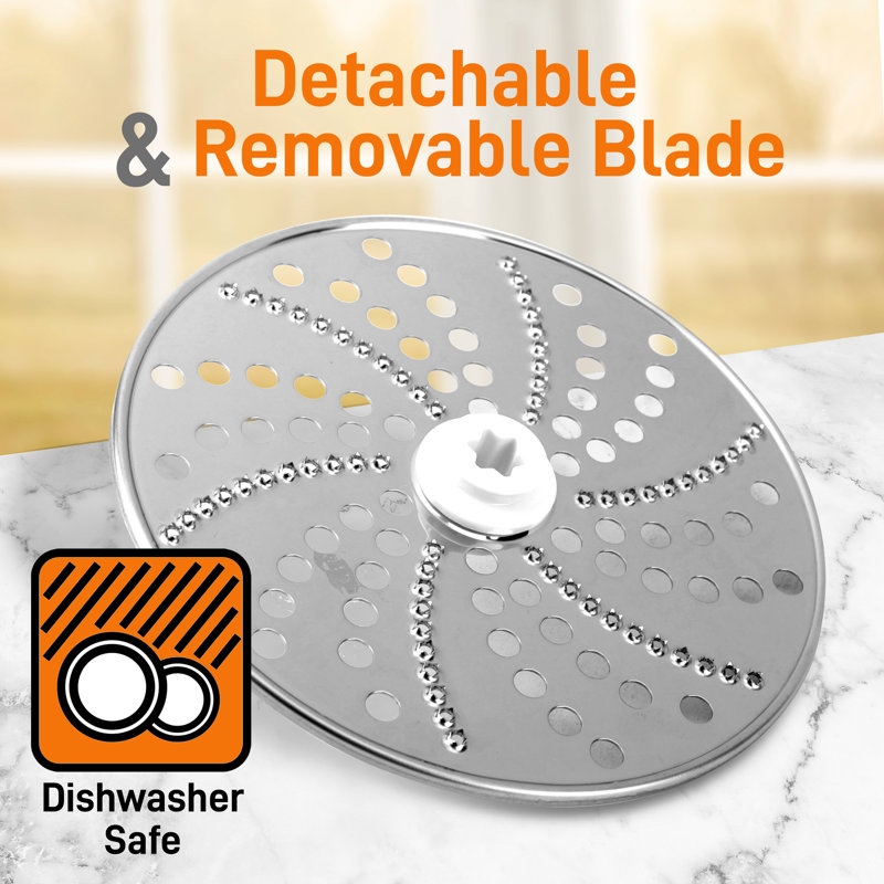 Nutrichef Food Processor Masher Blade Disc - Replacement Parts For Nutrichef Multifunction Food Processor Model Number: Ncfp8