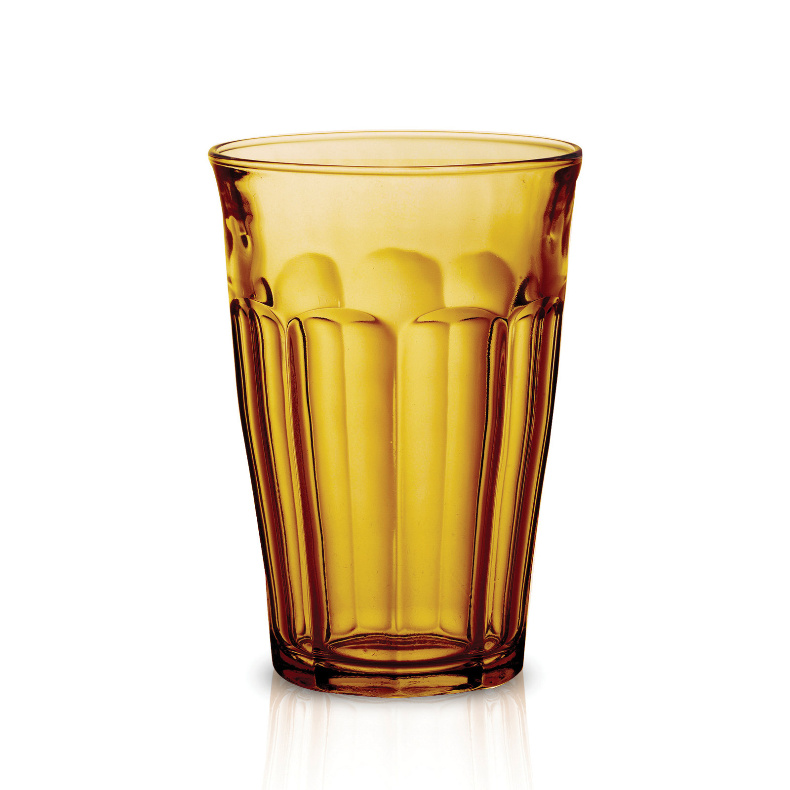 Picardie Tumbler, Amber, 12.13 oz.