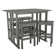Arbnora Rectangular 4 - Person 54" Long Bar Height Dining Set