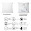 Coussin White Horse In Watercolor - Traditional-1442402443