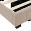 Lit plateforme tapissier grand avec 3 tiroirs (lit)-176444988