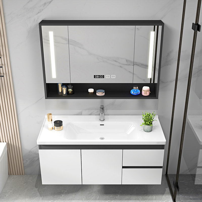 Simple modern style bathroom cabinet