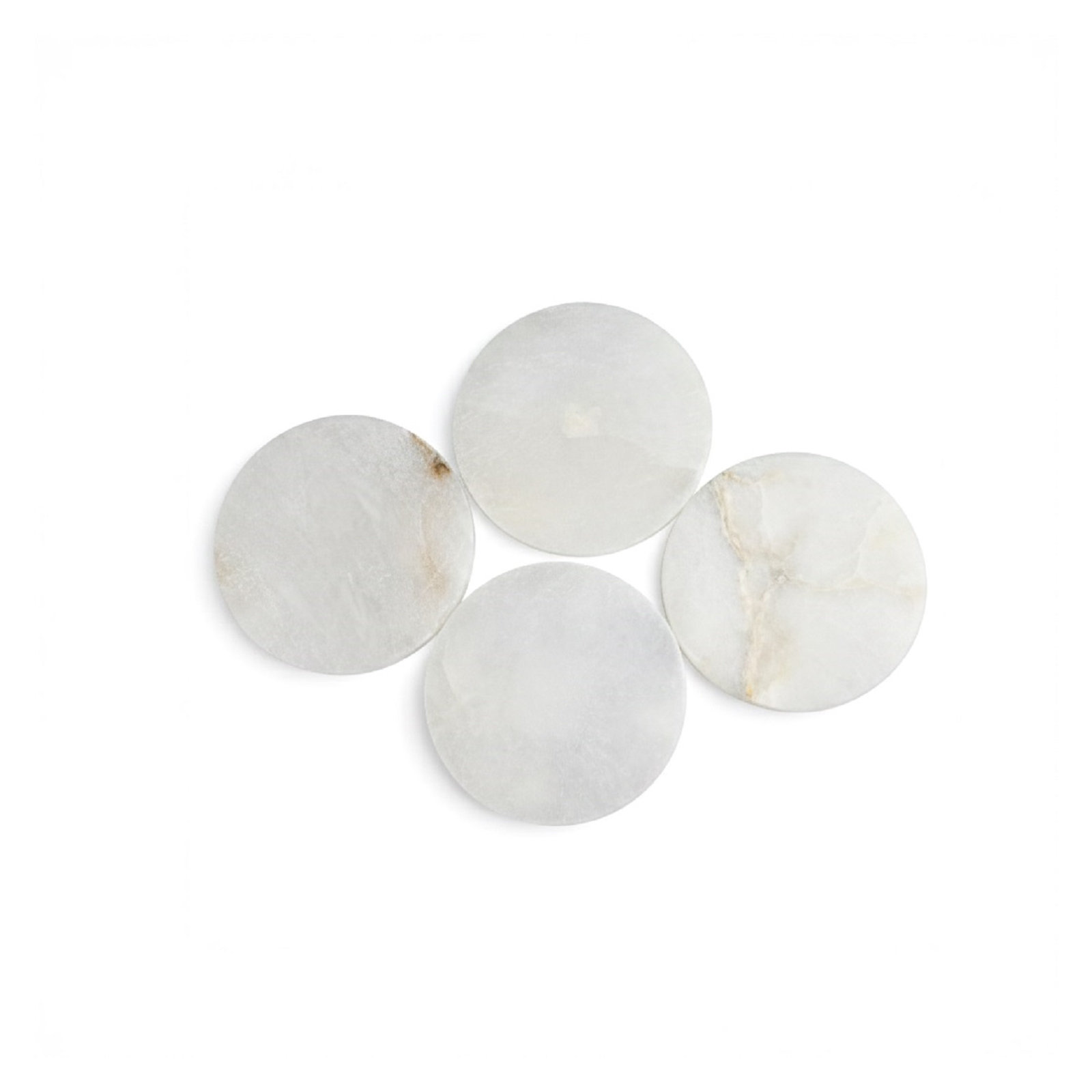 Set of 4 Alabaster Coaster