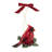 Spode Christmas Tree Cardinal Ornament