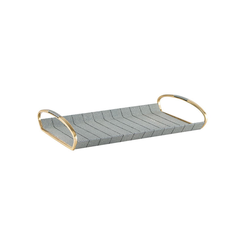 Linea Metal Decorative Tray