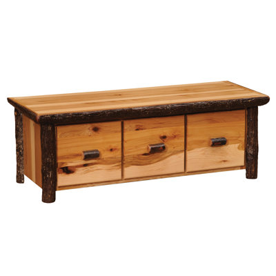 Table basse Fireside Lodge Hickory
