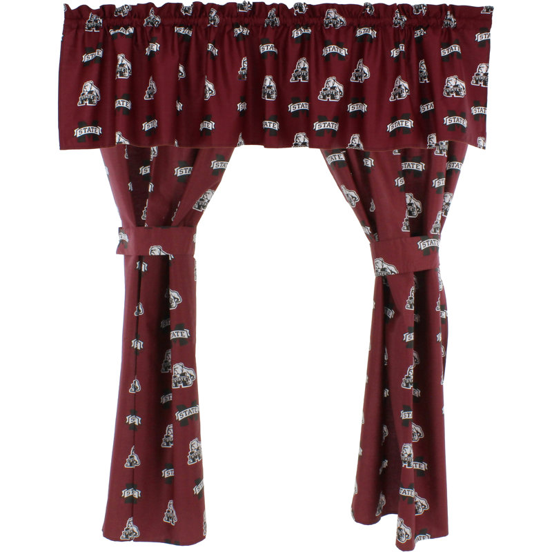 NCAA Tailored Window Valance