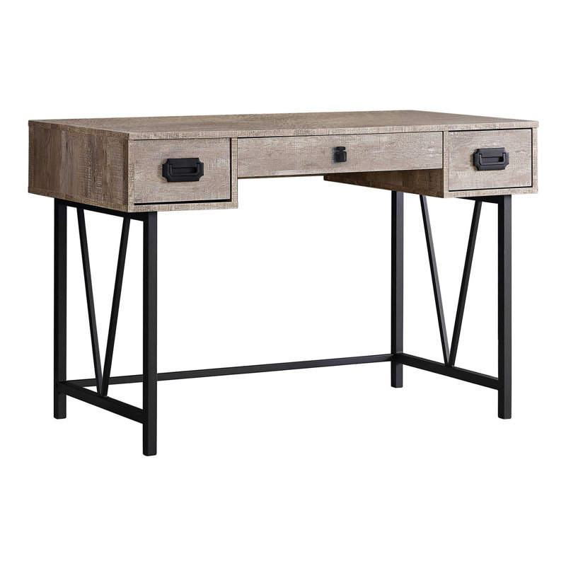 Bureau d'ordinateur (sans les chaises de bureau), Taupe