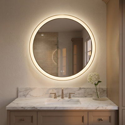 Miroir rond Chopin