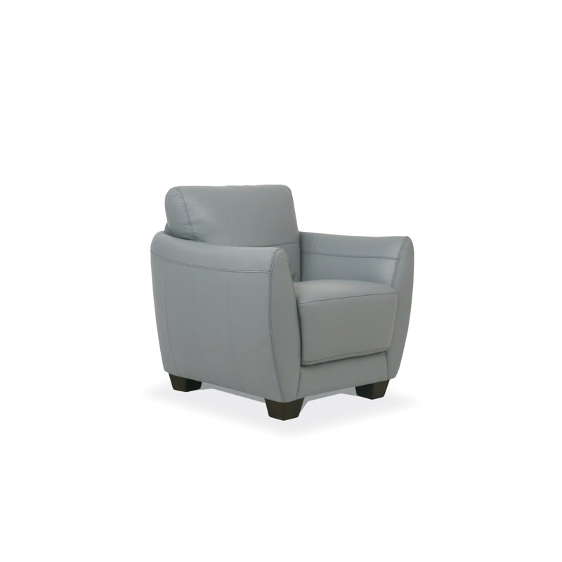 Chaise en cuir Valeria Watery