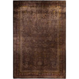 Overdyed One-of-a-Kind 11' 10" X 17' 7" Hand Knotted Area Rug