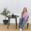 SHAY WINGED DINING CHAIR WITH ARMS-100950226