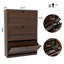 Armoire de rangement à chaussures Lasherrie avec 3 tiroirs rabattables-1672211882